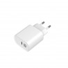 XtremeMac XWH-SPC-03 chargeur d'appareils mobiles Smartphone, Tablette Blanc Secteur Charge rapide Intérieure