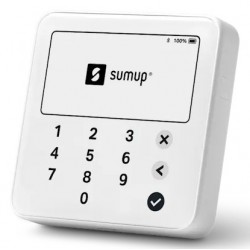 SumUp Solo lecteur de cartes à puce Intérieur & extérieur Batterie Wi-Fi + 3G Blanc