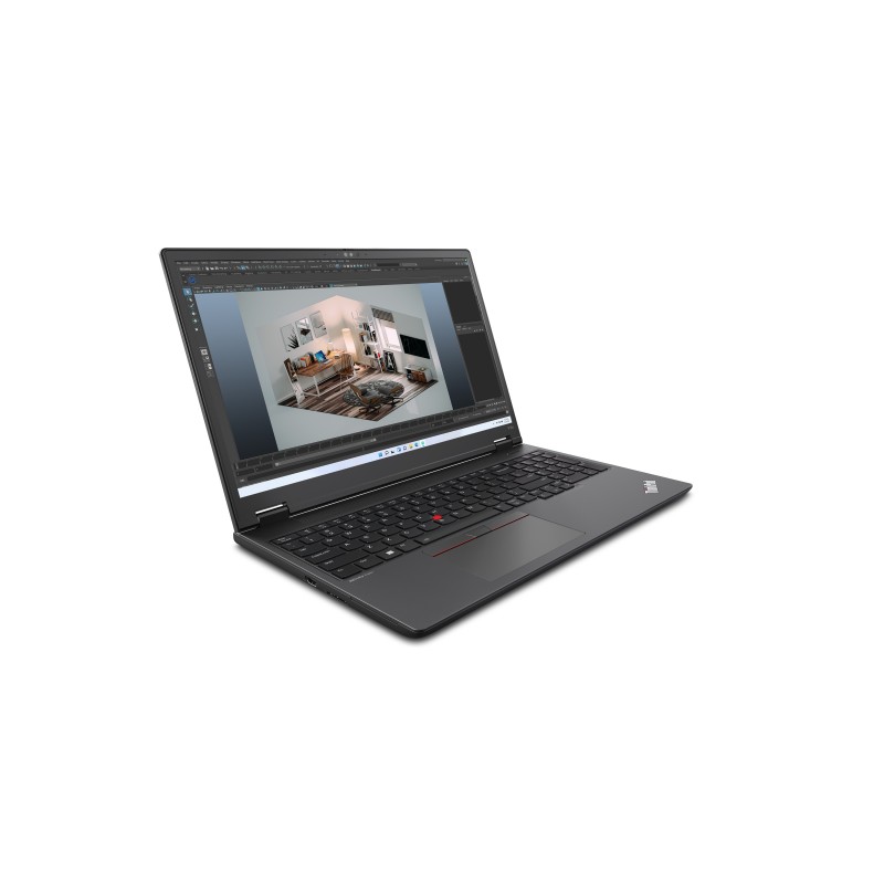 Lenovo ThinkPad P16v Intel Core Ultra 7 155H Station de travail mobile 40,6 cm (16") WUXGA 16 Go DDR5-SDRAM 512 Go SSD NVIDIA