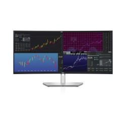 DELL UltraSharp U3824DW LED display 95,2 cm (37.5") 3840 x 1600 pixels Wide Quad HD+ LCD Noir, Argent