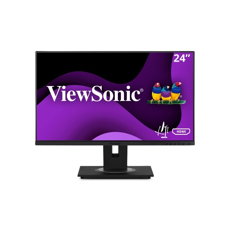 Viewsonic VG Series VG2448a écran plat de PC 61 cm (24") 1920 x 1080 pixels Full HD LED Noir