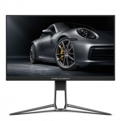 AOC Porsche PD27S LED display 68,6 cm (27") 2560 x 1440 pixels Quad HD LCD Noir, Gris