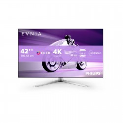 Philips 42M2N8900 00 écran plat de PC 105,5 cm (41.5") 3840 x 2160 pixels 4K Ultra HD OLED Blanc