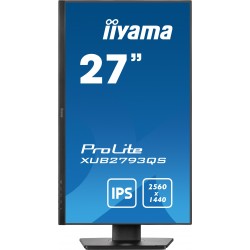 iiyama ProLite XUB2793QS-B1 écran plat de PC 68,6 cm (27") 2560 x 1440 pixels Wide Quad HD LED Noir