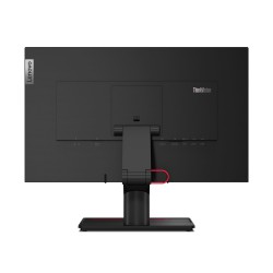 Lenovo ThinkVision T24t-20 LED display 60,5 cm (23.8") 1920 x 1080 pixels Full HD Écran tactile Capacité Noir