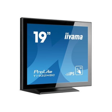 iiyama ProLite T1932MSC-B5AG écran plat de PC 48,3 cm (19") 1280 x 1024 pixels LED Écran tactile Dessus de table Noir