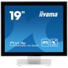 iiyama ProLite T1932MSC-W1SAG écran plat de PC 48,3 cm (19") 1280 x 1024 pixels Full HD LED Écran tactile Dessus de table Blanc