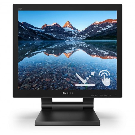 Philips 172B9TL 00 écran plat de PC 43,2 cm (17") 1280 x 1024 pixels Full HD LCD Écran tactile Noir