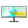 Samsung S65UC écran plat de PC 86,4 cm (34") 3440 x 1440 pixels UltraWide Quad HD LCD Noir