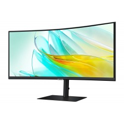 Samsung S65UC écran plat de PC 86,4 cm (34") 3440 x 1440 pixels UltraWide Quad HD LCD Noir