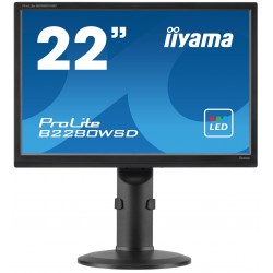 iiyama ProLite B2280WSD-B1 LED display 55,9 cm (22") 1680 x 1050 pixels Noir