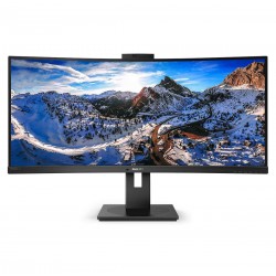 Philips P Line 346P1CRH 00 LED display 86,4 cm (34") 3440 x 1440 pixels UltraWide Quad HD Noir