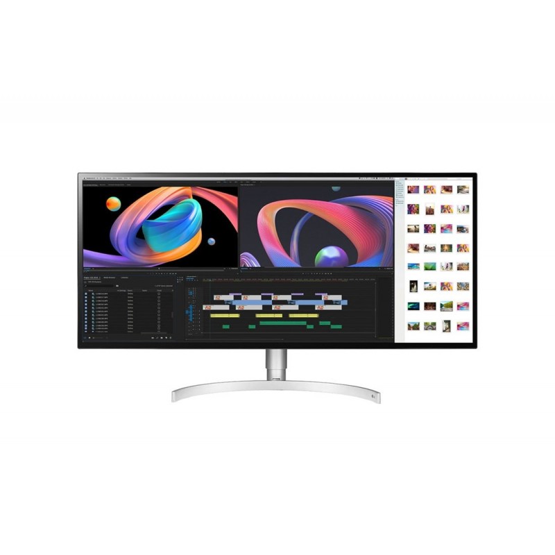 LG 34WK95UP-W écran plat de PC 86,4 cm (34") 5120 x 2160 pixels 5K Ultra HD LED Blanc