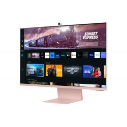 Samsung M80C écran plat de PC 81,3 cm (32") 3840 x 2160 pixels 4K Ultra HD LCD Rose