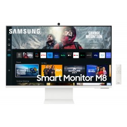 Samsung M80C écran plat de PC 81,3 cm (32") 3840 x 2160 pixels 4K Ultra HD LED Blanc