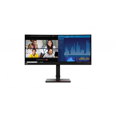 Lenovo ThinkVision P34w-20 LED display 86,7 cm (34.1") 3440 x 1440 pixels Wide Quad HD Noir