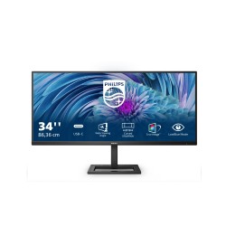 Philips E Line 346E2LAE 00 LED display 86,4 cm (34") 3440 x 1440 pixels Wide Quad HD LCD Noir