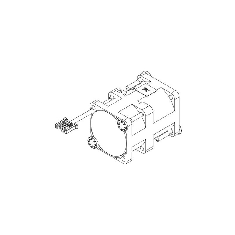 DELL 384-BDSY système de refroidissement d’ordinateur Boitier PC Ventilateur