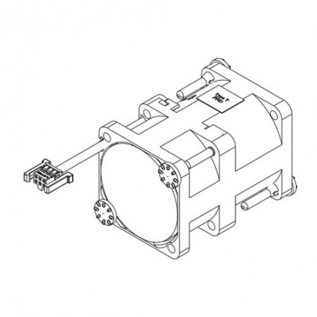 DELL 384-BDSY système de refroidissement d’ordinateur Boitier PC Ventilateur