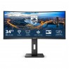 Philips B Line 346B1C 00 écran plat de PC 86,4 cm (34") 3440 x 1440 pixels Quad HD LCD Noir