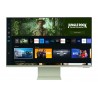 Samsung M80C écran plat de PC 81,3 cm (32") 3840 x 2160 pixels 4K Ultra HD LCD Vert