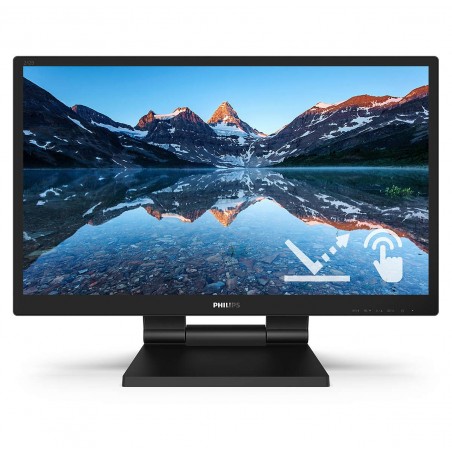 Philips 242B9TL 00 écran plat de PC 60,5 cm (23.8") 1920 x 1080 pixels Full HD LCD Écran tactile Noir