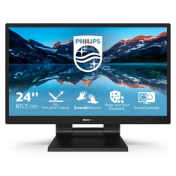 Philips 242B9TL 00 écran plat de PC 60,5 cm (23.8") 1920 x 1080 pixels Full HD LCD Écran tactile Noir