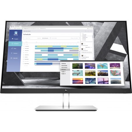 HP E-Series E27q G4 QHD écran plat de PC 68,6 cm (27") 2560 x 1440 pixels Quad HD Noir