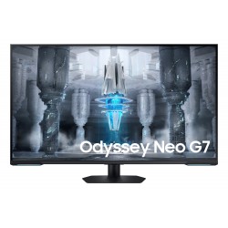 Samsung S43CG700NU écran plat de PC 109,2 cm (43") 3840 x 2160 pixels 4K Ultra HD LED Noir, Blanc