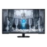 Samsung S43CG700NU écran plat de PC 109,2 cm (43") 3840 x 2160 pixels 4K Ultra HD LED Noir, Blanc