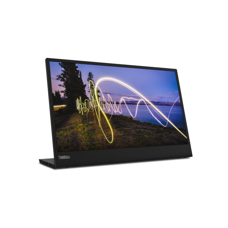 Lenovo ThinkVision M15 LED display 39,6 cm (15.6") 1920 x 1080 pixels Full HD Noir