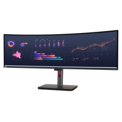 Lenovo ThinkVision P49w-30 LED display 124,5 cm (49") 5120 x 1440 pixels DQHD Noir