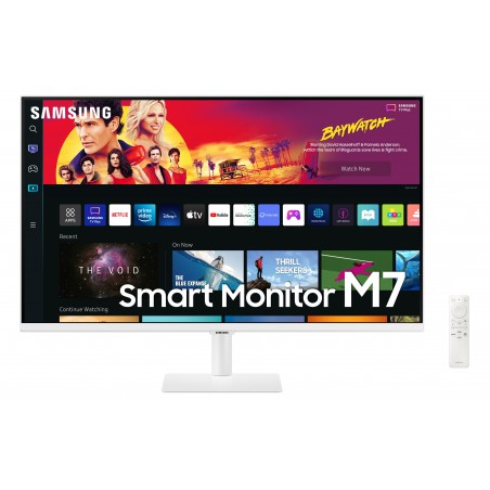 Samsung M70B écran plat de PC 81,3 cm (32") 3840 x 2160 pixels 4K Ultra HD LCD Blanc