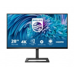 Philips E Line 288E2UAE 00 écran plat de PC 71,1 cm (28") 3840 x 2160 pixels 4K Ultra HD LCD Noir