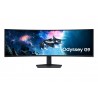 Samsung G95C écran plat de PC 124,5 cm (49") 5120 x 1440 pixels Dual QHD LED Noir