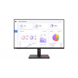 Lenovo ThinkVision T32p-30 LED display 80 cm (31.5") 3840 x 2160 pixels 4K Ultra HD Noir