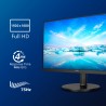 Philips V Line 241V8LA 00 LED display 60,5 cm (23.8") 1920 x 1080 pixels Full HD Noir