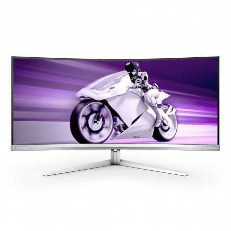 Philips 34M2C7600MV 00 LED display 86,4 cm (34") 3440 x 1440 pixels Wide Quad HD LCD Blanc