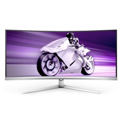 Philips 34M2C7600MV 00 LED display 86,4 cm (34") 3440 x 1440 pixels Wide Quad HD LCD Blanc