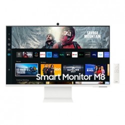 Samsung M80C écran plat de PC 68,6 cm (27") 3840 x 2160 pixels 4K Ultra HD LCD Blanc