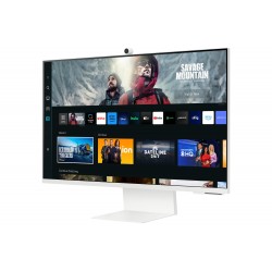 Samsung M80C écran plat de PC 68,6 cm (27") 3840 x 2160 pixels 4K Ultra HD LCD Blanc