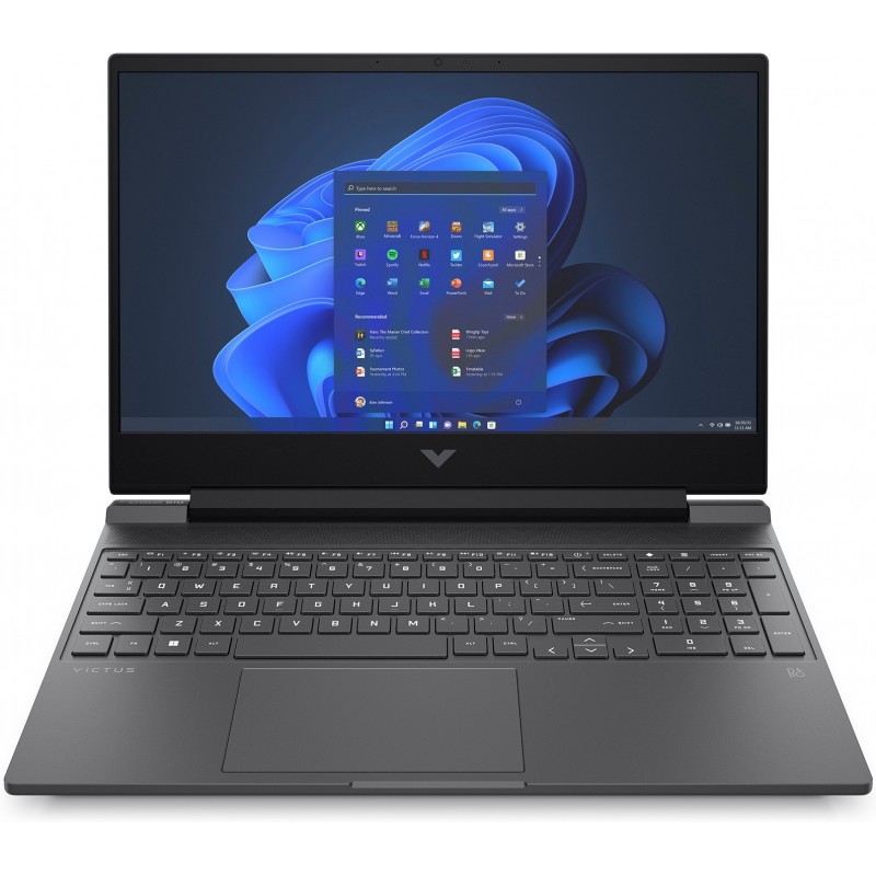 HP Victus Gaming 15-fa1095nf Intel® Core™ i7 i7-13620H Ordinateur portable 39,6 cm (15.6") Full HD 16 Go DDR4-SDRAM 512 Go SSD