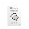 XtremeMac XWH-HUB3-13 station d'accueil USB Type-C Argent