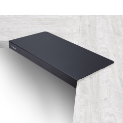 StarTech.com Plateau pour Bureau d'Angle en L, Rallonge de Bureau qui Augmente l'Espace pour le Clavier et la Souris, Plaque