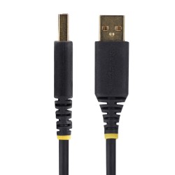 StarTech.com Câble Série Null Modem vers USB de 2m, Rétention COM, FTDI, USB-A vers DB9 RS232, Câble Adaptateur USB DB9,