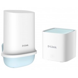 D-Link DWP-1010 KT système Wi-Fi maillé Bi-bande (2,4 GHz   5 GHz) Wi-Fi 6 (802.11ax) Blanc 2 5G Interne