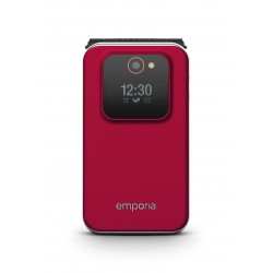 Emporia emporiaJOY-LTE 7,11 cm (2.8") 115 g Rouge Téléphone pour seniors