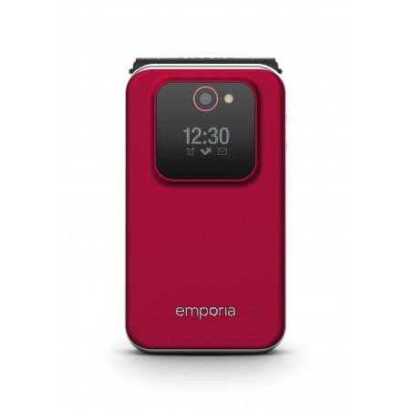 Emporia emporiaJOY-LTE 7,11 cm (2.8") 115 g Rouge Téléphone pour seniors