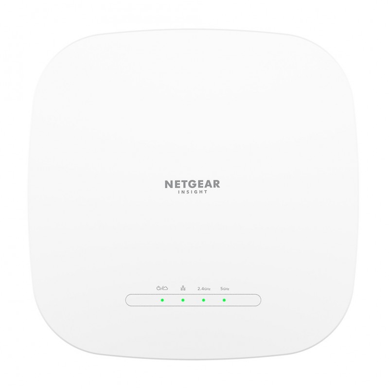 NETGEAR WAX618 2400 Mbit s Blanc Connexion Ethernet, supportant l'alimentation via ce port (PoE)