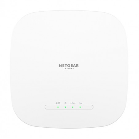 NETGEAR WAX618 2400 Mbit s Blanc Connexion Ethernet, supportant l'alimentation via ce port (PoE)